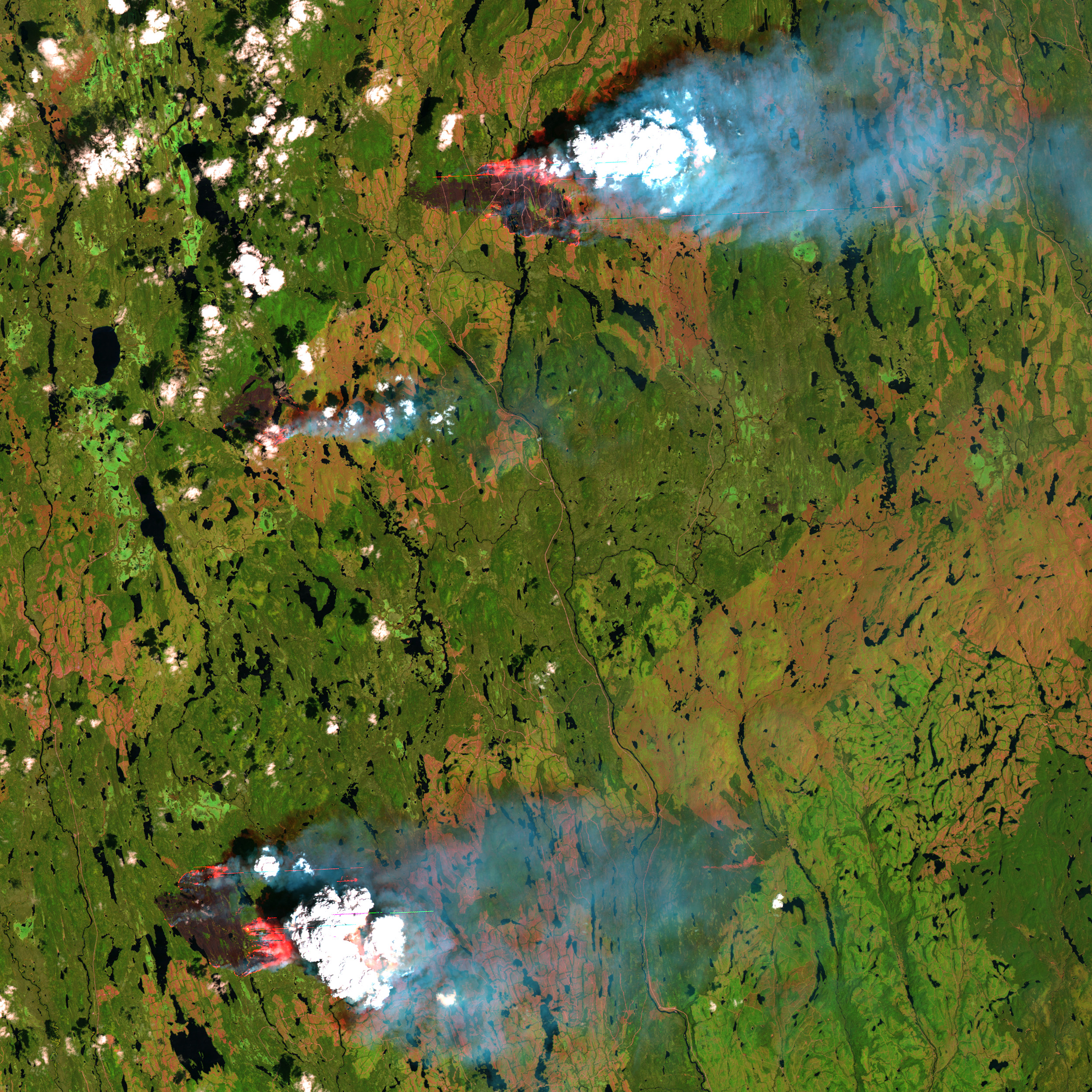 Fires in Northern Quebec - related image preview