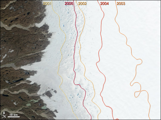 Greenland Melt Zones