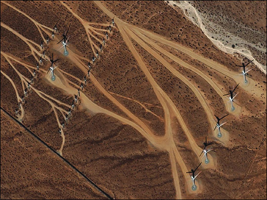 Wind Farm in San Gorgonio Pass - related image preview