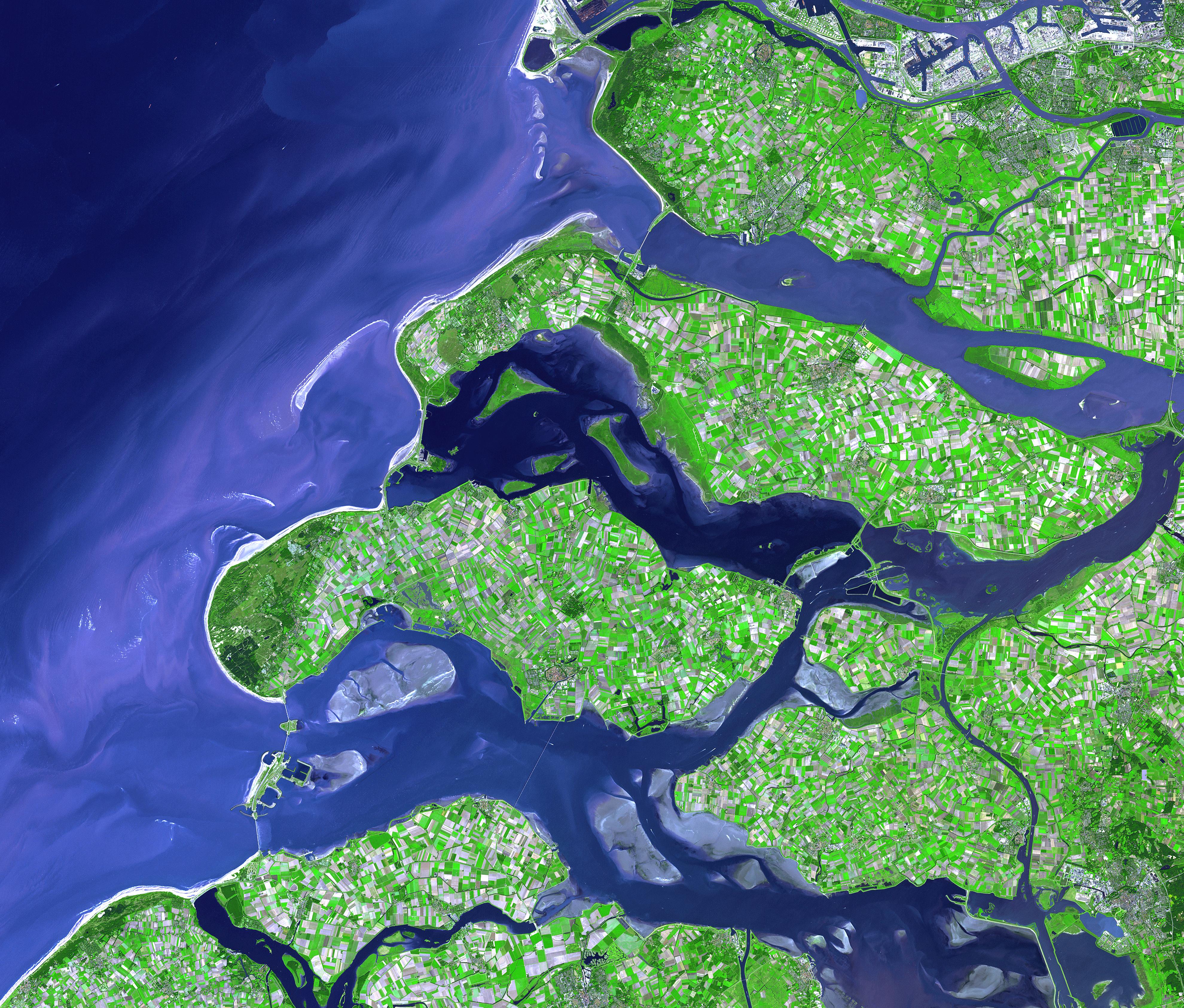 Netherlands Dikes Image Of The Day