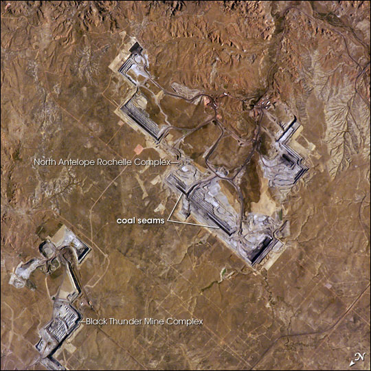 North Antelope Rochelle Coal Mine, Wyoming - related image preview