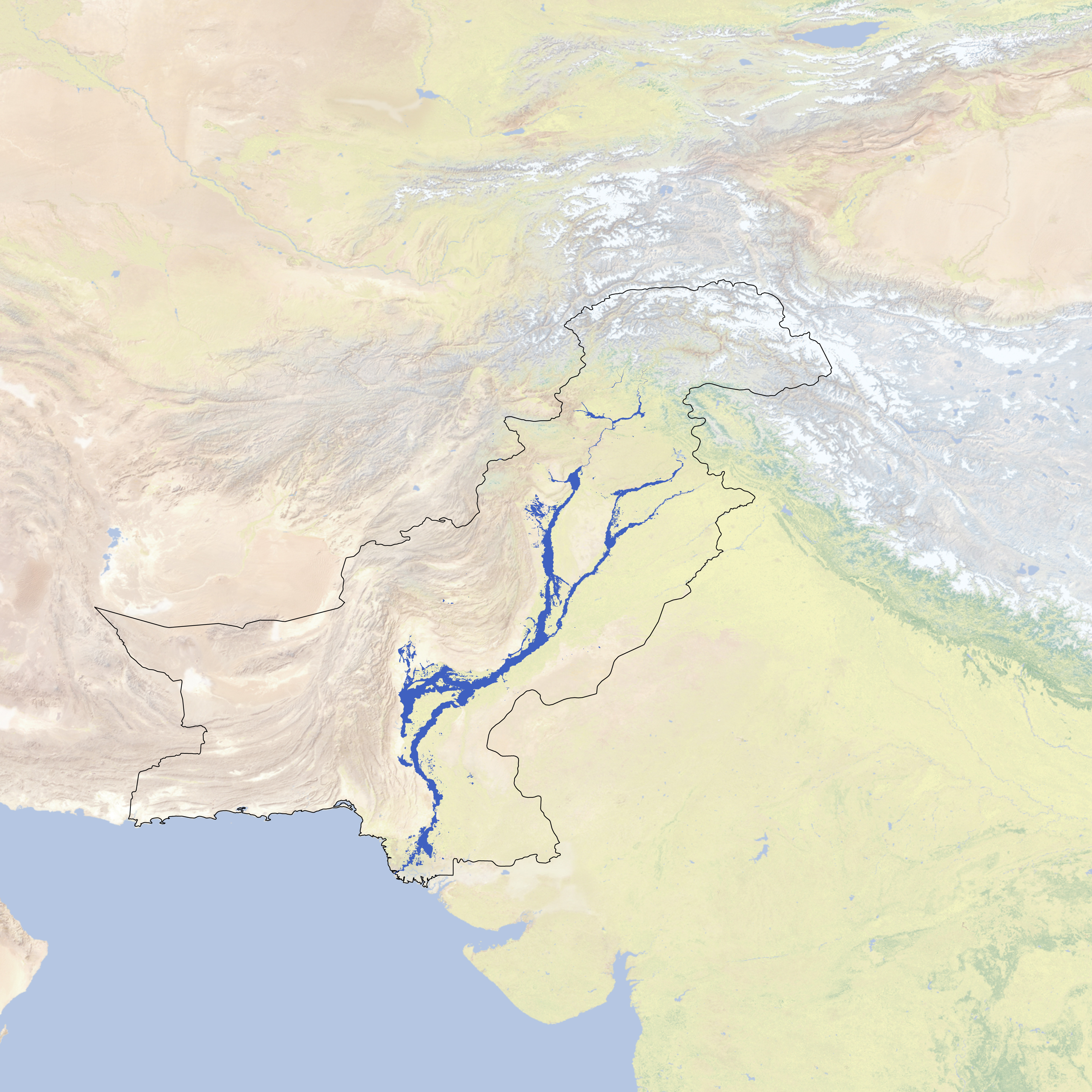 Flood Extent in Pakistan - related image preview