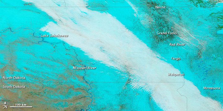 Spring Flooding in the Upper Midwest