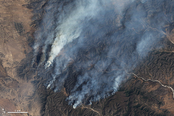 Large Fires in Northern Mexico