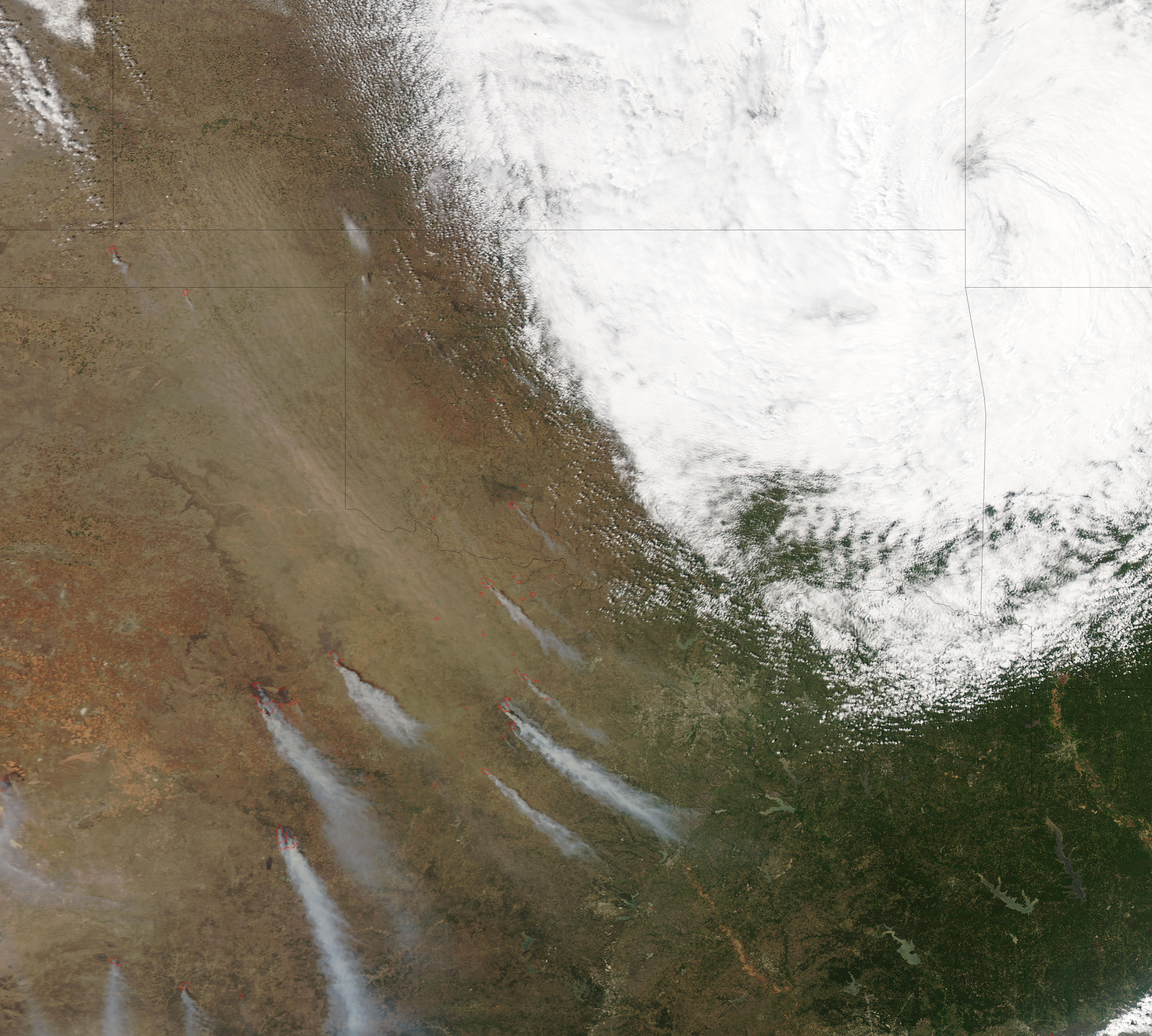 Dust Storm in Oklahoma and Texas - related image preview