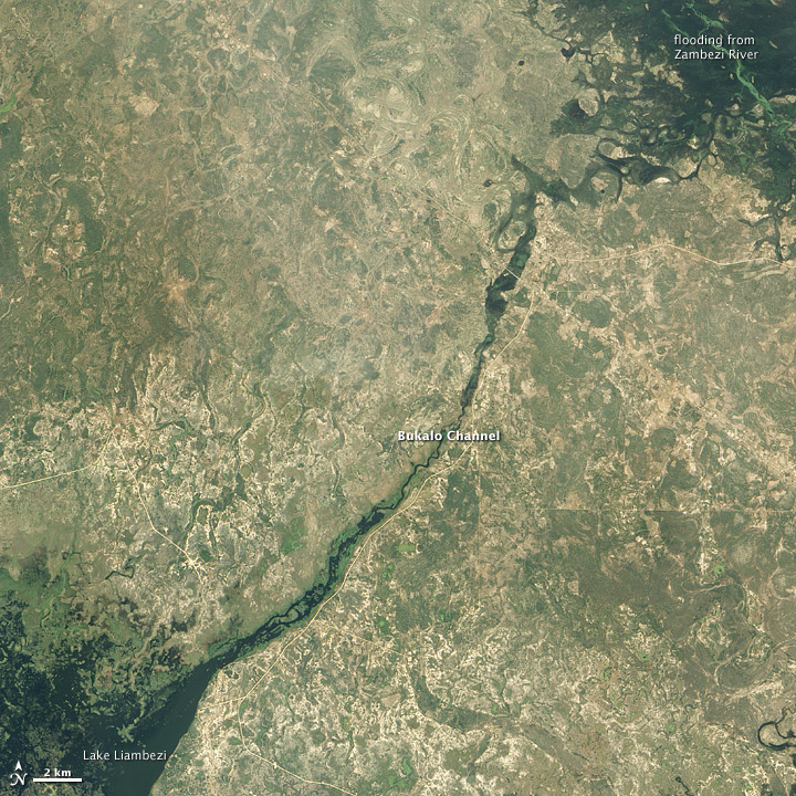 Bukalo Channel and Lake Liambezi - related image preview