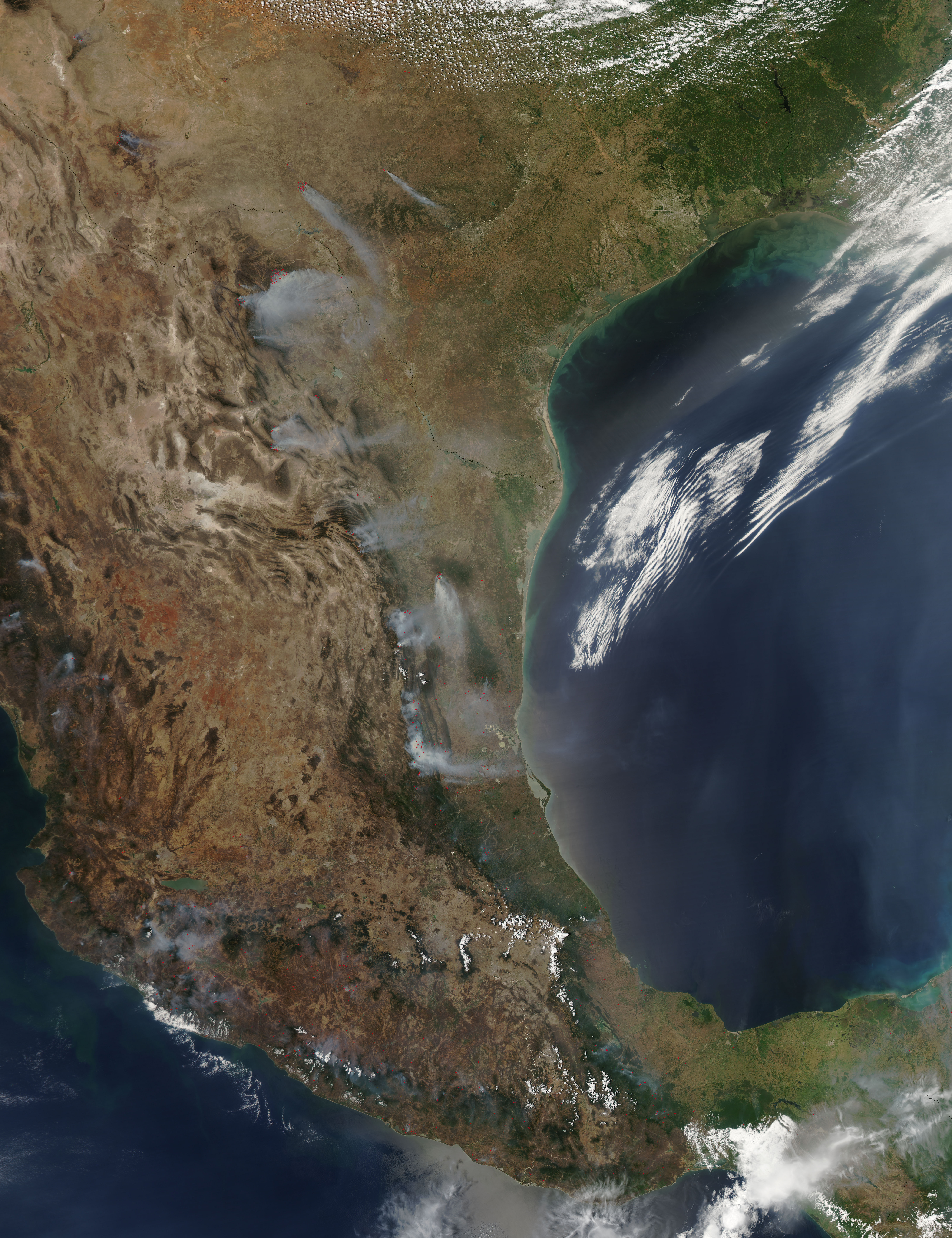 Fires in Mexico and Texas - related image preview