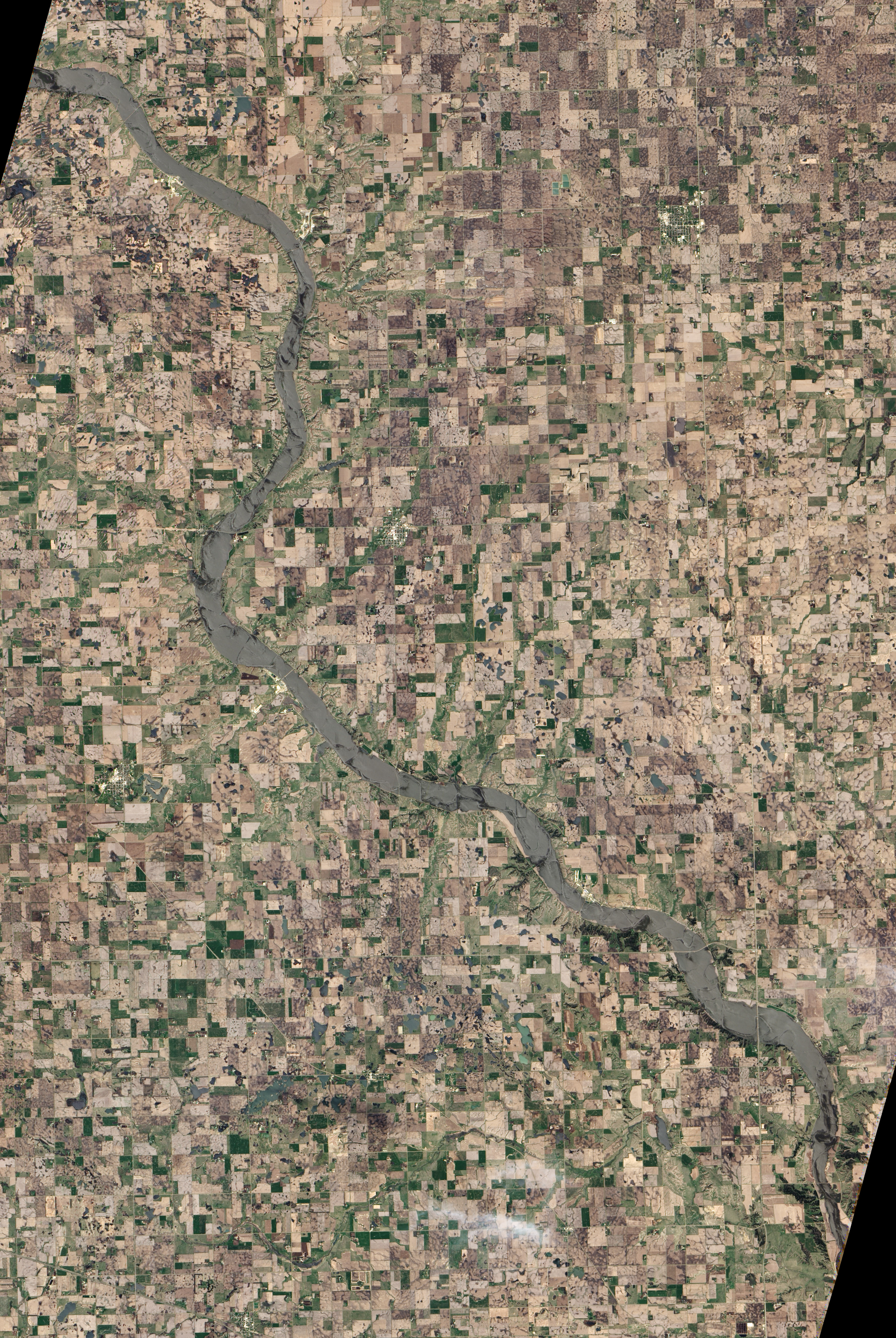 Flooding along the James River, South Dakota - related image preview