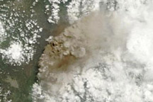 Ongoing Eruption of Tungurahua, Ecuador