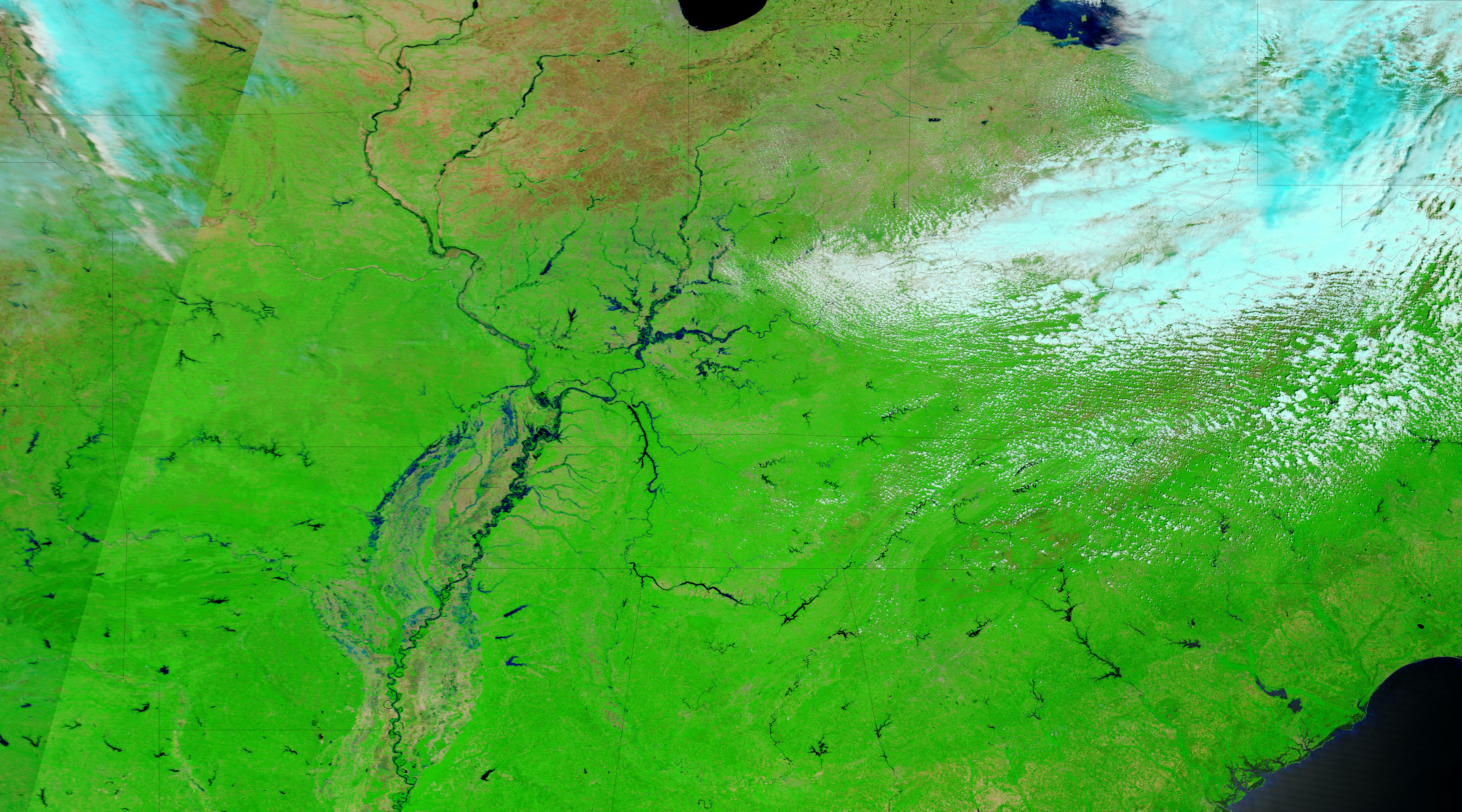 Spring Floods in the U.S. Midwest and Canada - related image preview