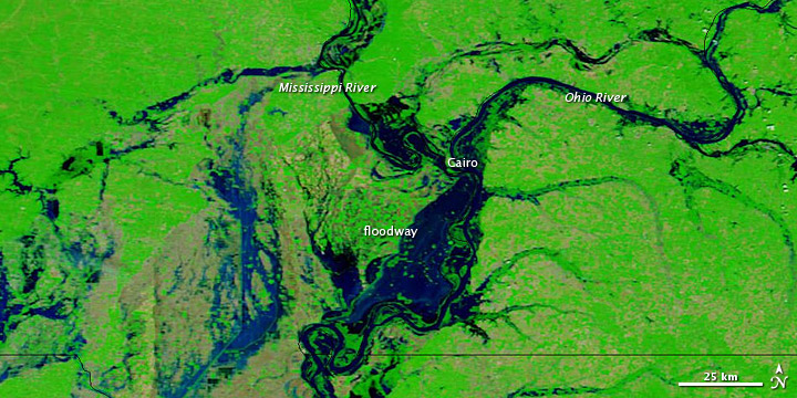 Spring Floods in the U.S. Midwest and Canada