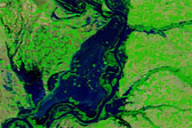 Spring Floods in the U.S. Midwest and Canada