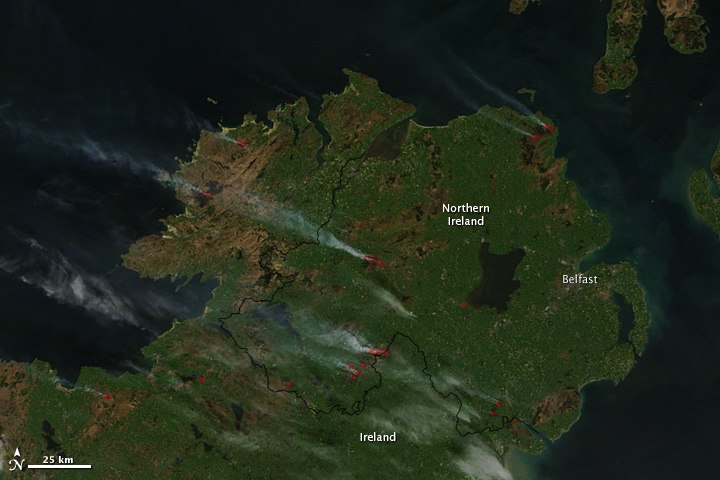 Fires in Ireland