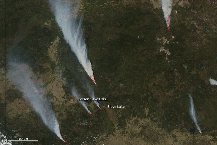 Wildfires in Alberta, Canada