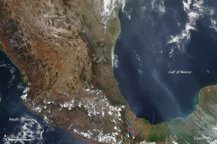 Busy 2011 Fire Season in Mexico - related image preview