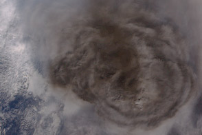 Grímsvötn Volcano Injects Ash into the Stratosphere 