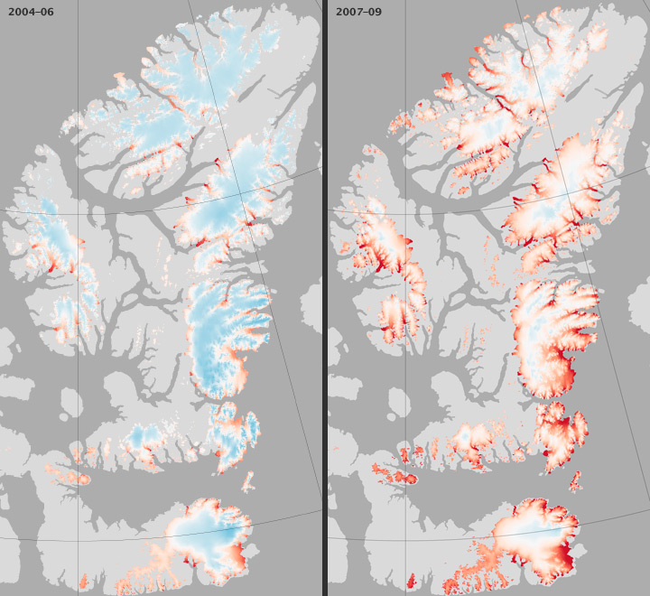 Ice Loss in the Canadian Arctic Archipelago