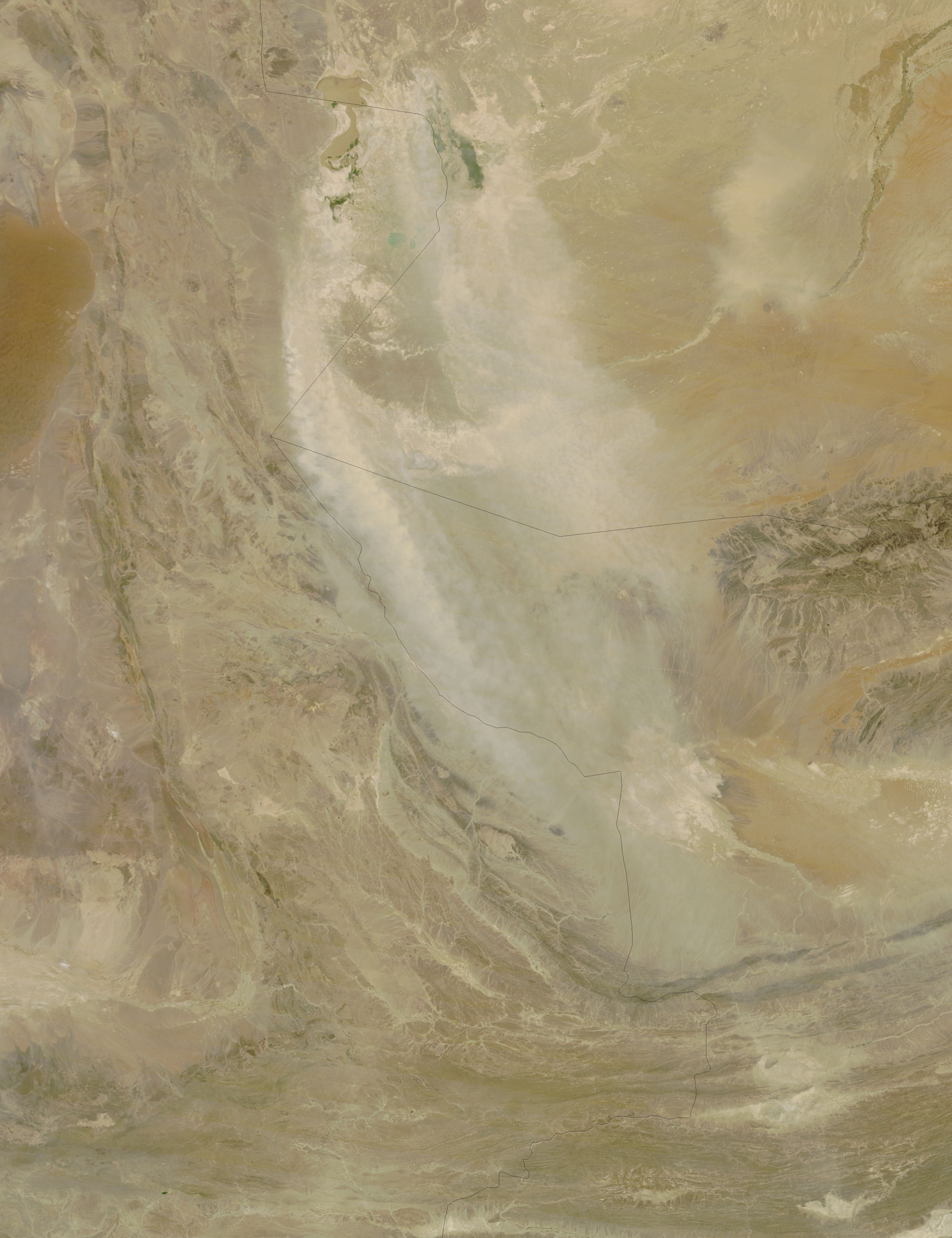 Dust over Iran, Afghanistan, and Pakistan - related image preview