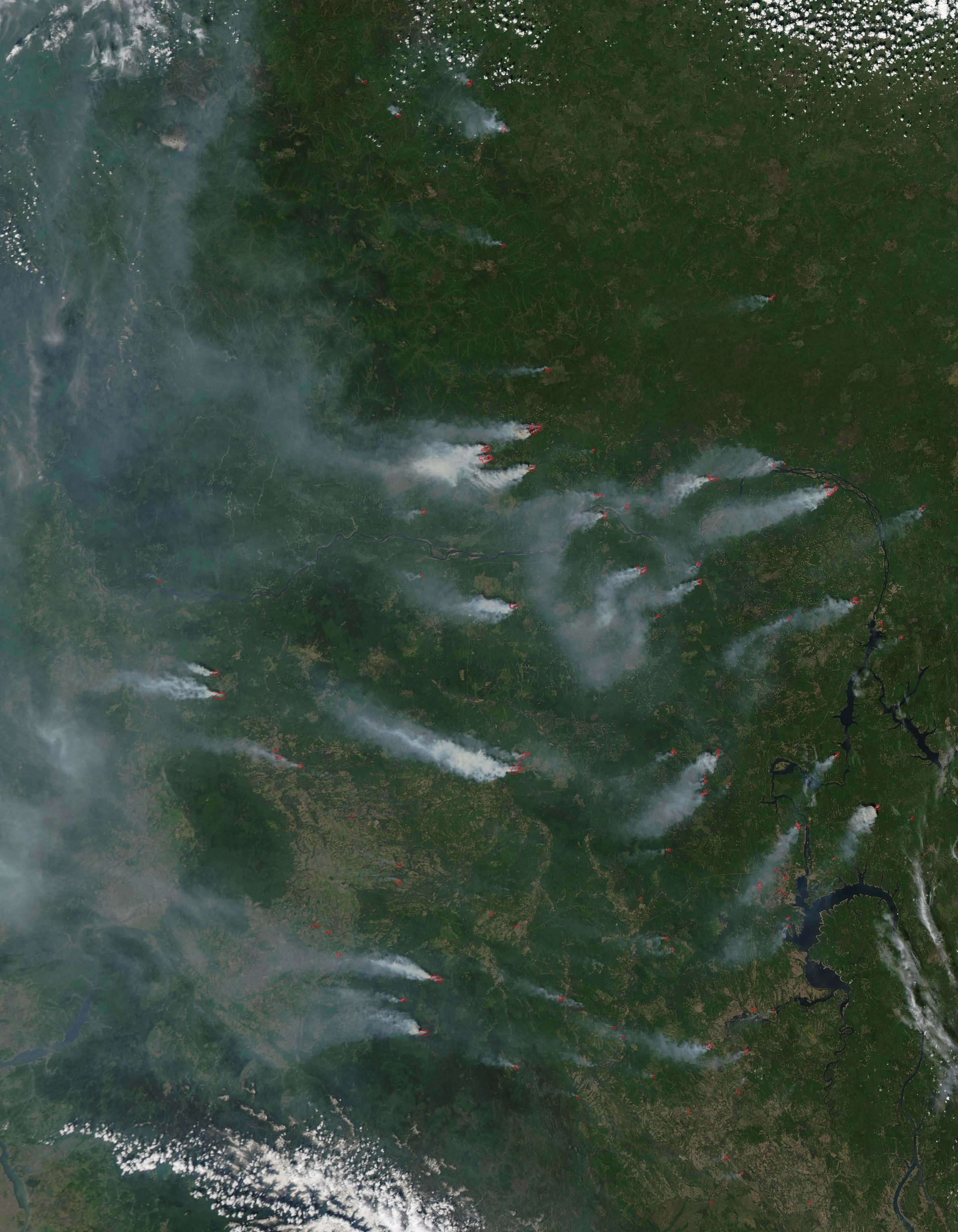 Fires in Eastern Russia - related image preview