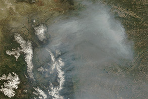 Smoke over Colorado