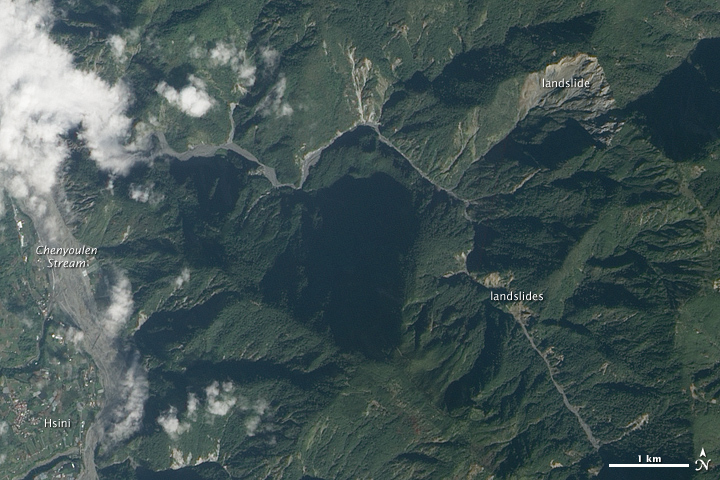Landslide Scars in Taiwan - related image preview