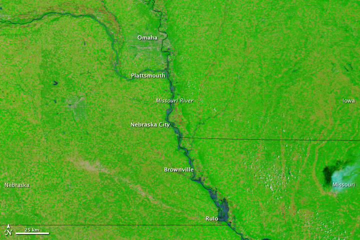 Flooding along the Missouri River - related image preview