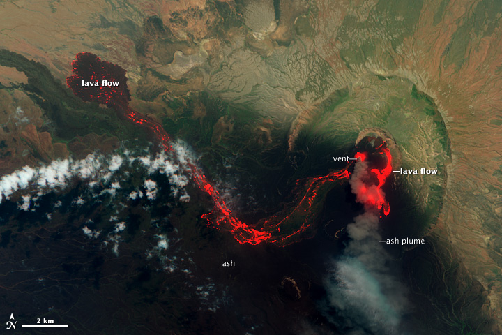 Lava Flows at Nabro Volcano, Eritrea - related image preview