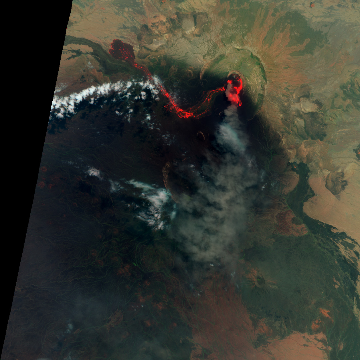 Lava Flows at Nabro Volcano, Eritrea - related image preview