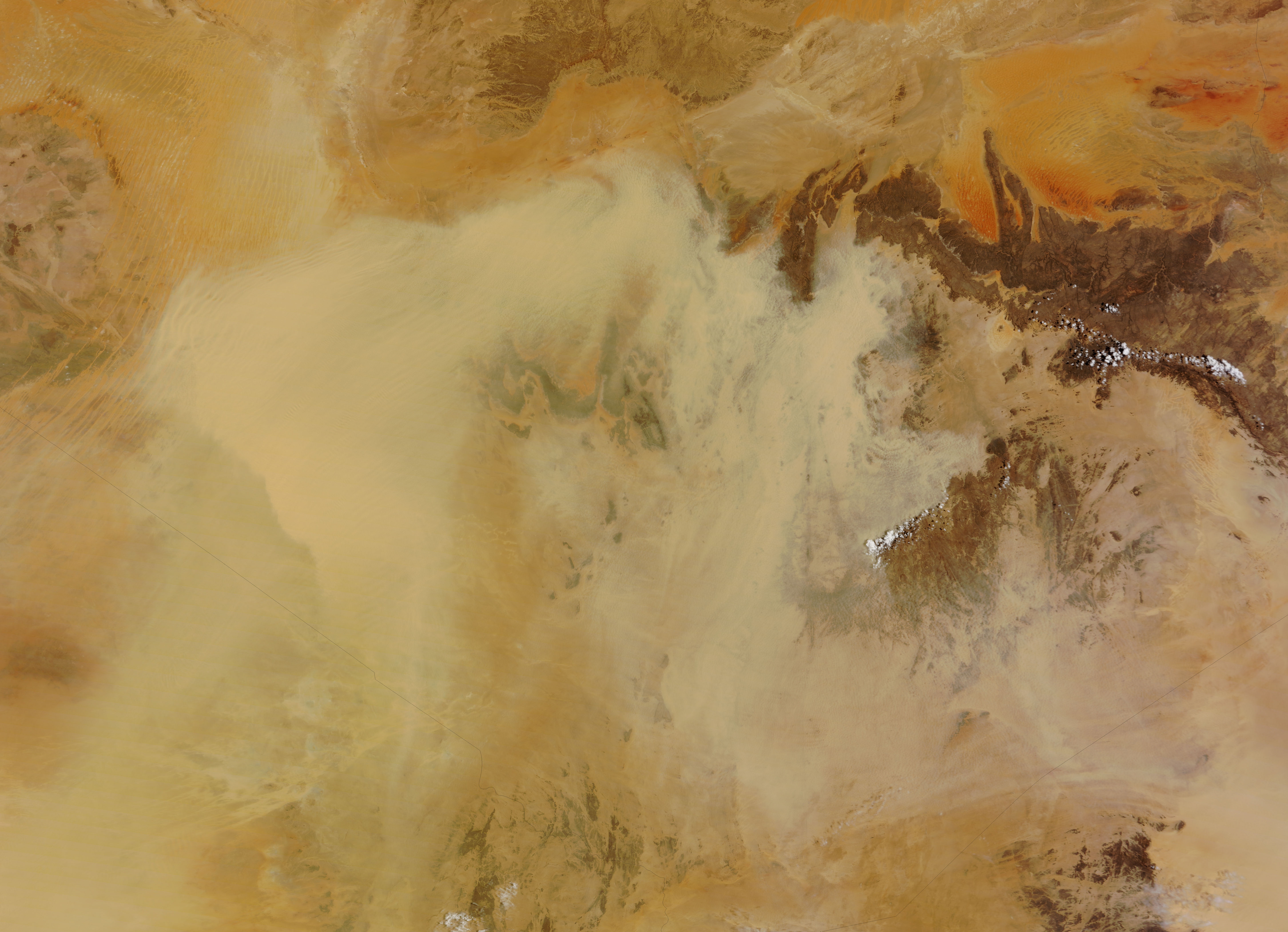Dust Storm in the Sahara - related image preview