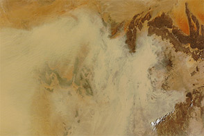 Dust Storm in the Sahara