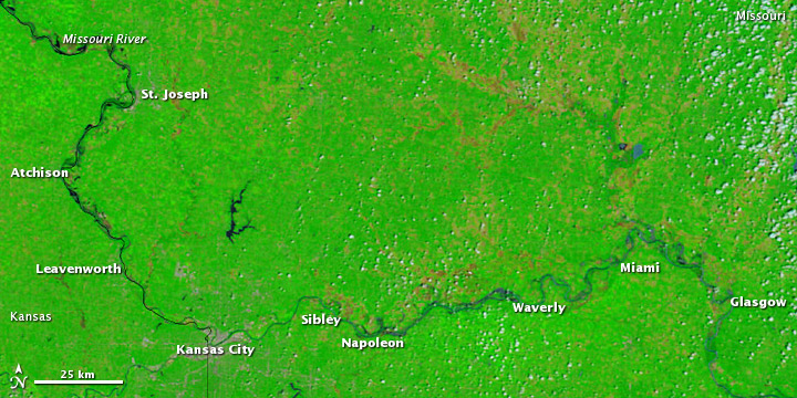 Flooding in the Missouri Basin