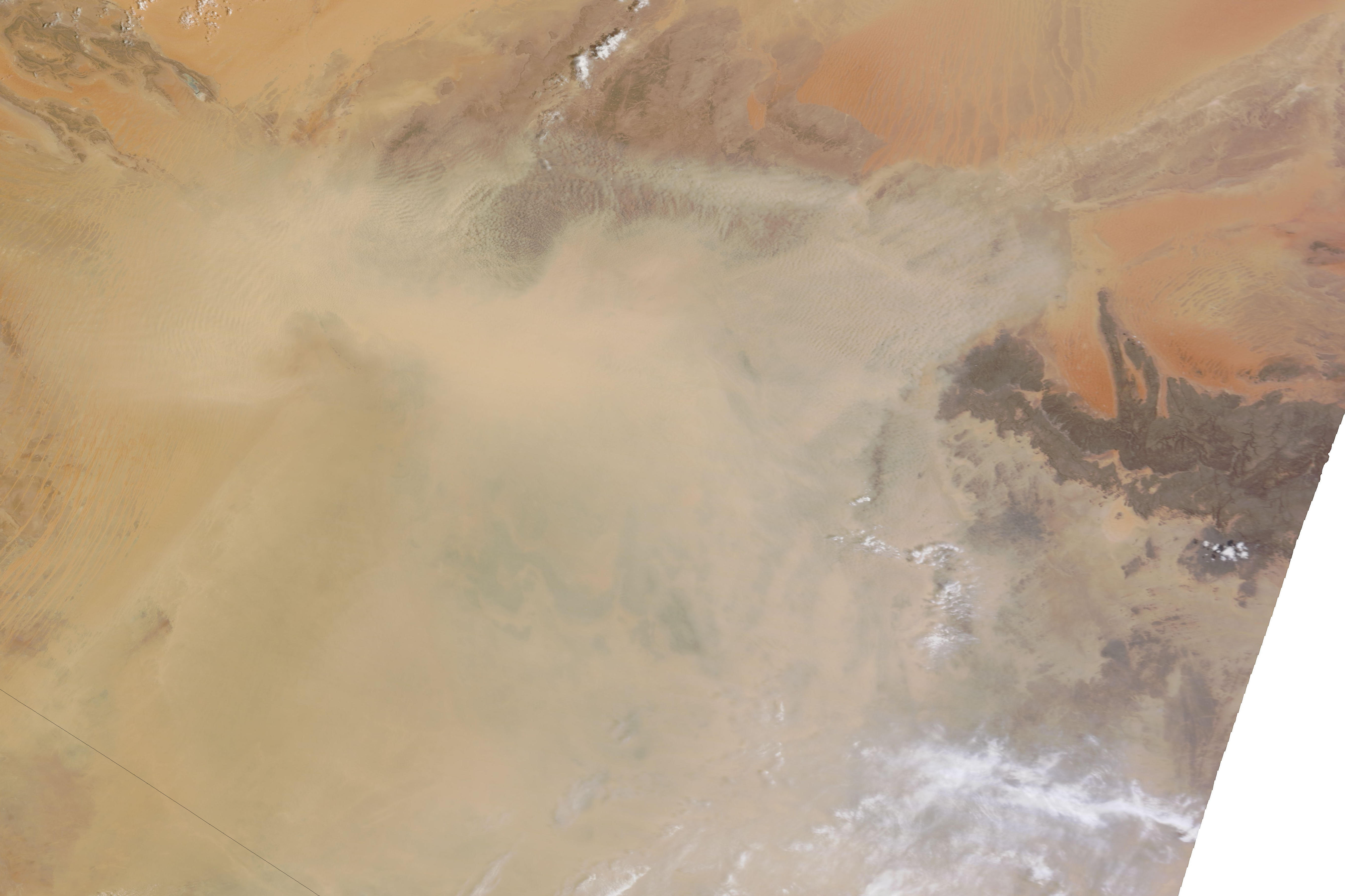 Dust Storm over Algeria - related image preview