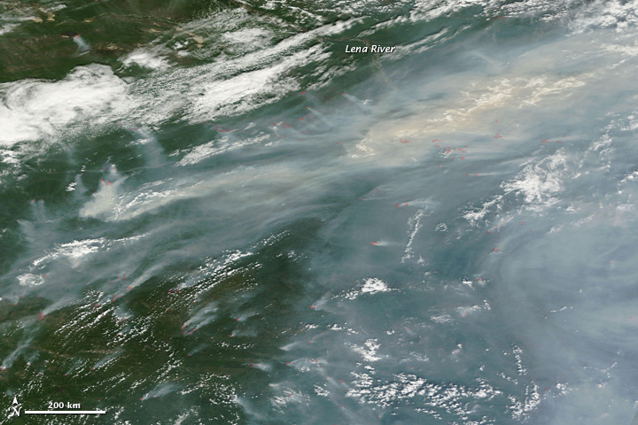 Fires in Eastern Russia - related image preview