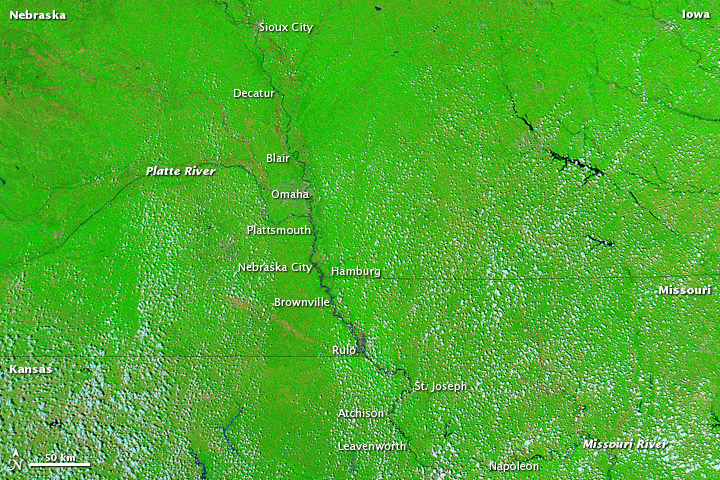 Flooding in the Missouri Basin