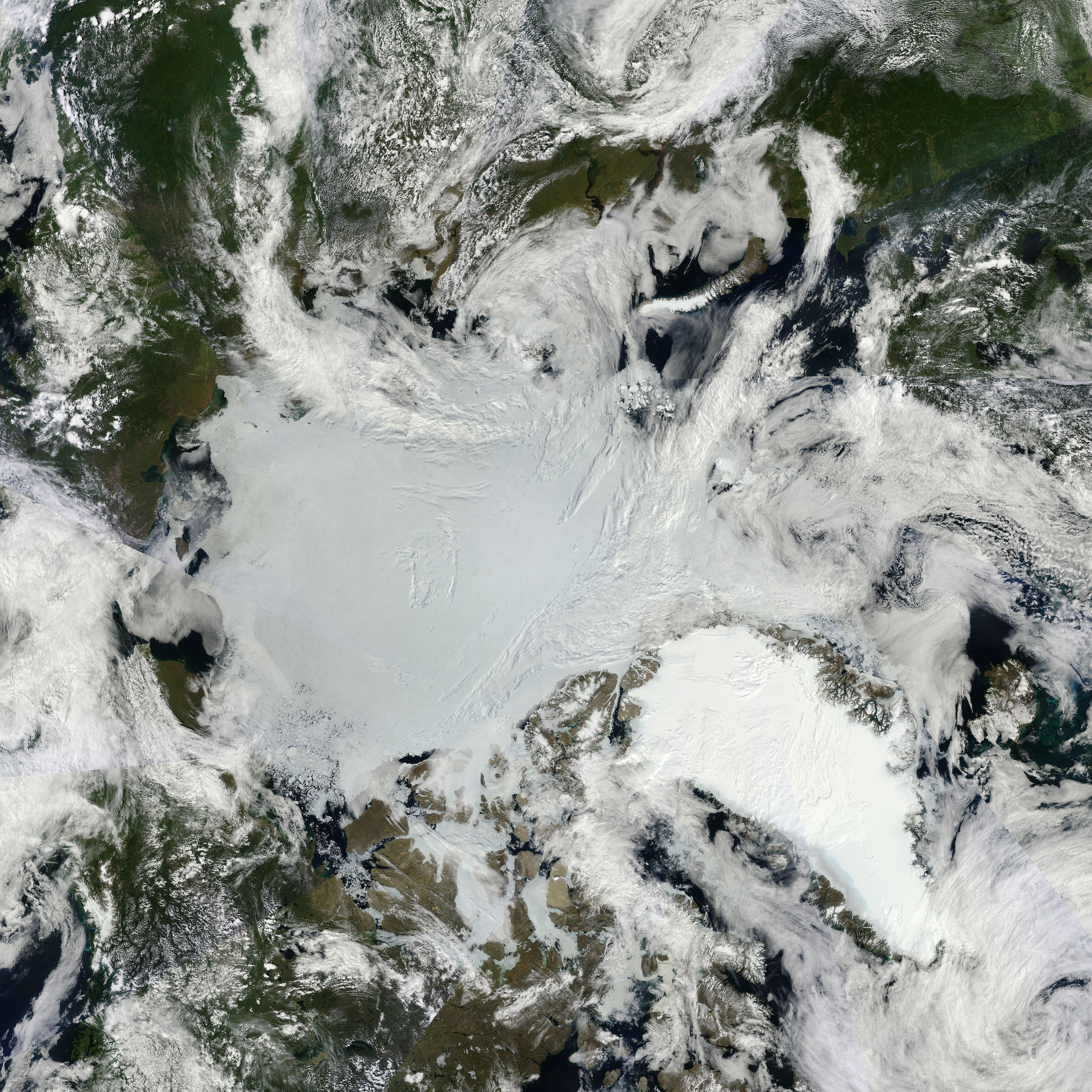 Sunny Skies over Arctic Sea Ice - related image preview