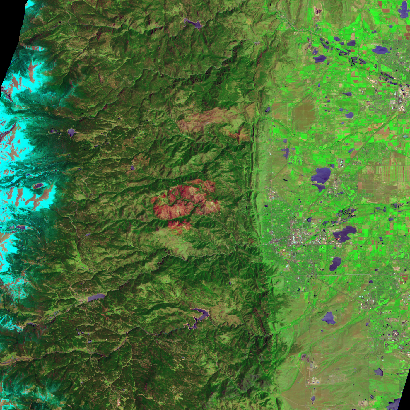 Burn Scar from Fourmile Canyon Fire - related image preview