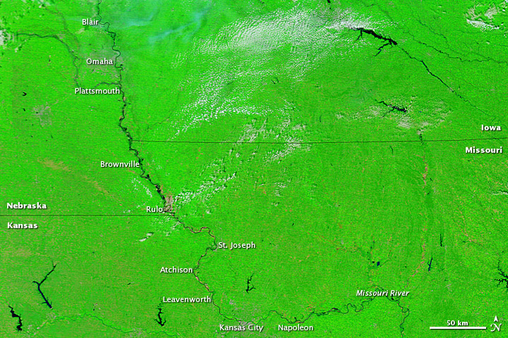 Flooding in the Missouri Basin