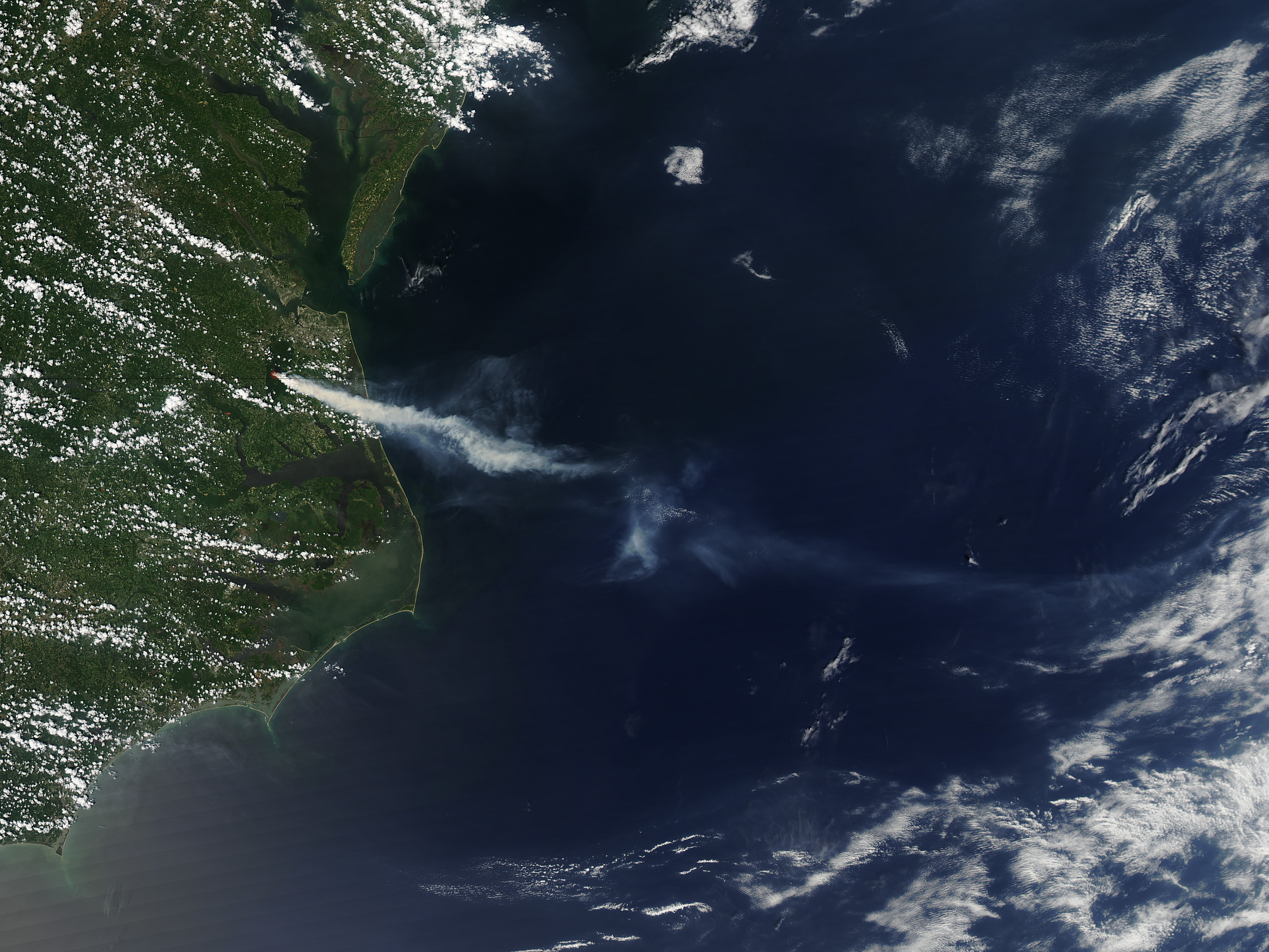 Fire in Great Dismal Swamp, Virginia - related image preview