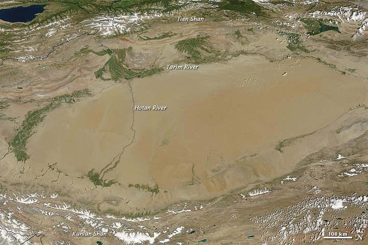 Winter and Summer in the Tarim Basin - related image preview