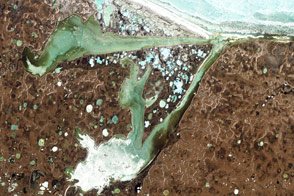 Omulyakhskaya and Khromskaya Bays, Northern Siberia