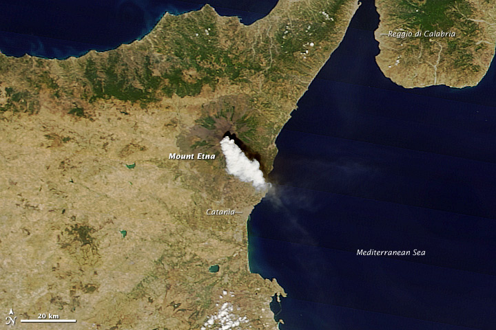 Paroxysm at Mount Etna