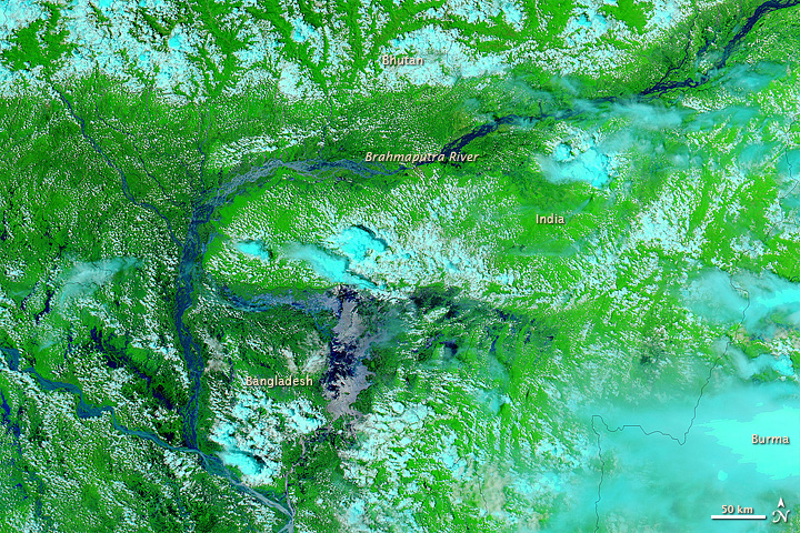 Flooding in India and Bangladesh - related image preview