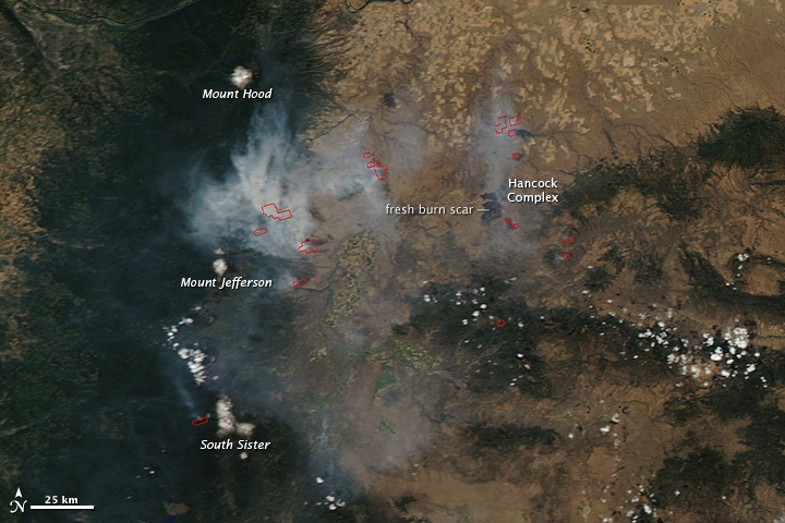 Lightning Fires in Oregon - related image preview