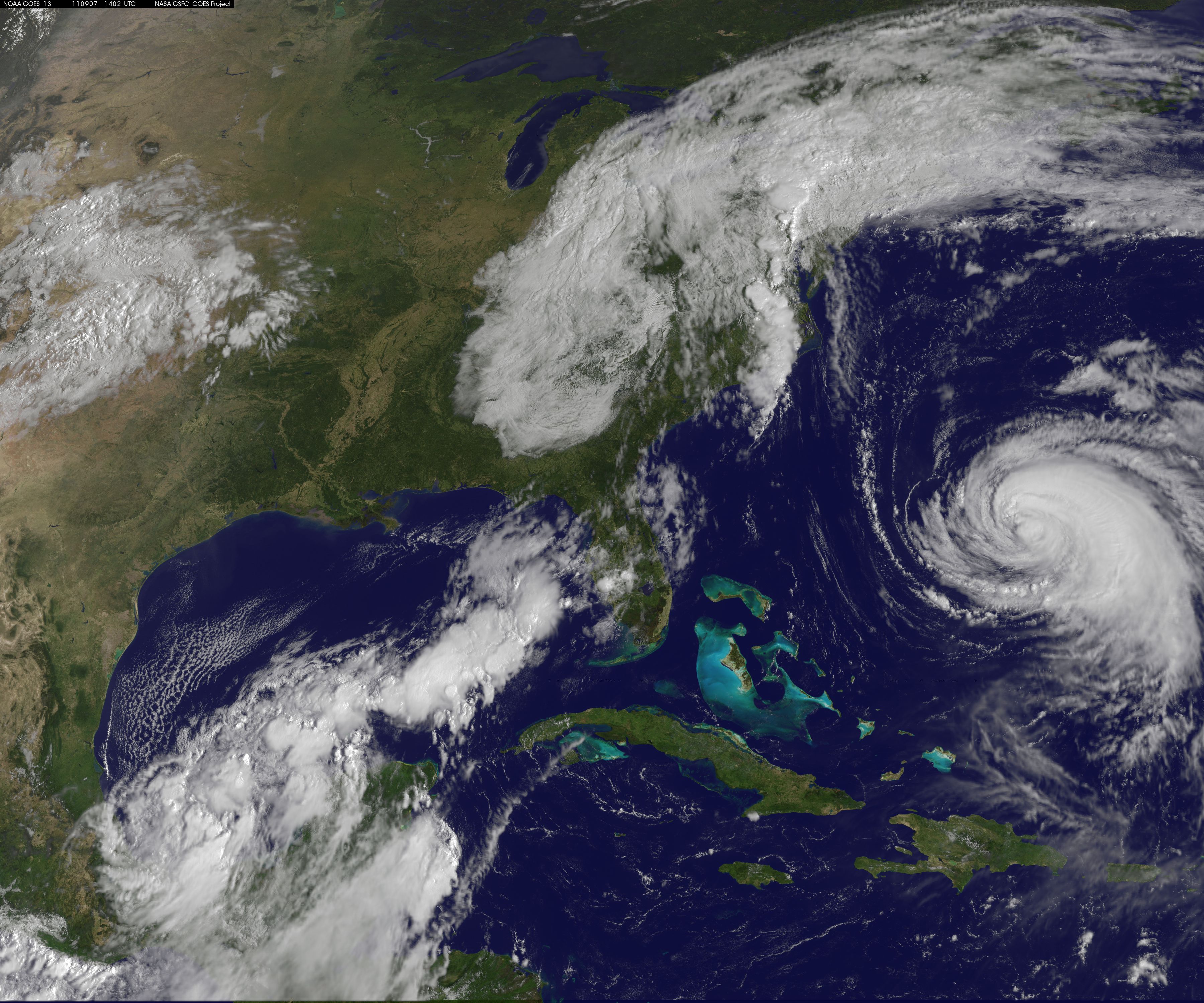 Tropical Storm Lee Image of the Day