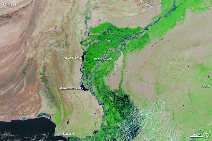 Flooding in Southern Pakistan