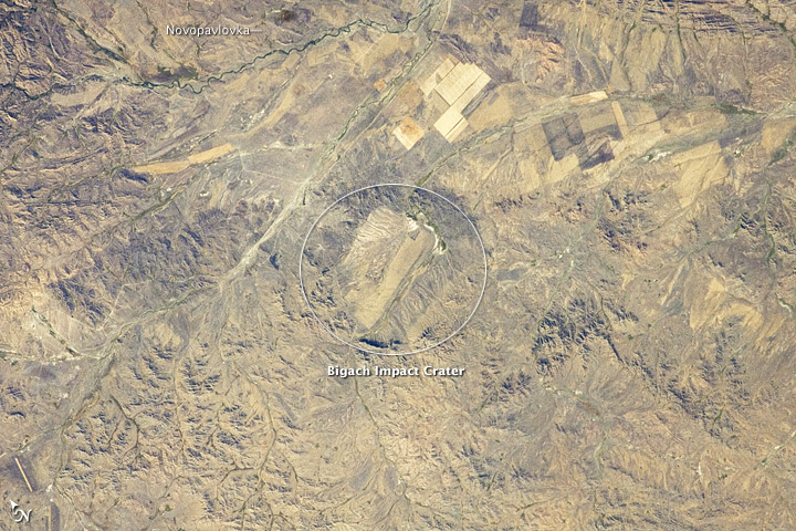 Bigach Impact Crater, Kazakhstan - related image preview