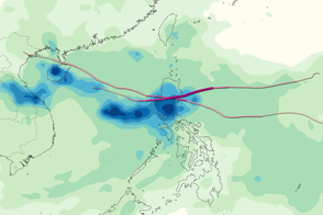 Typhoons Nesat and Nalgae Soak The Philippines