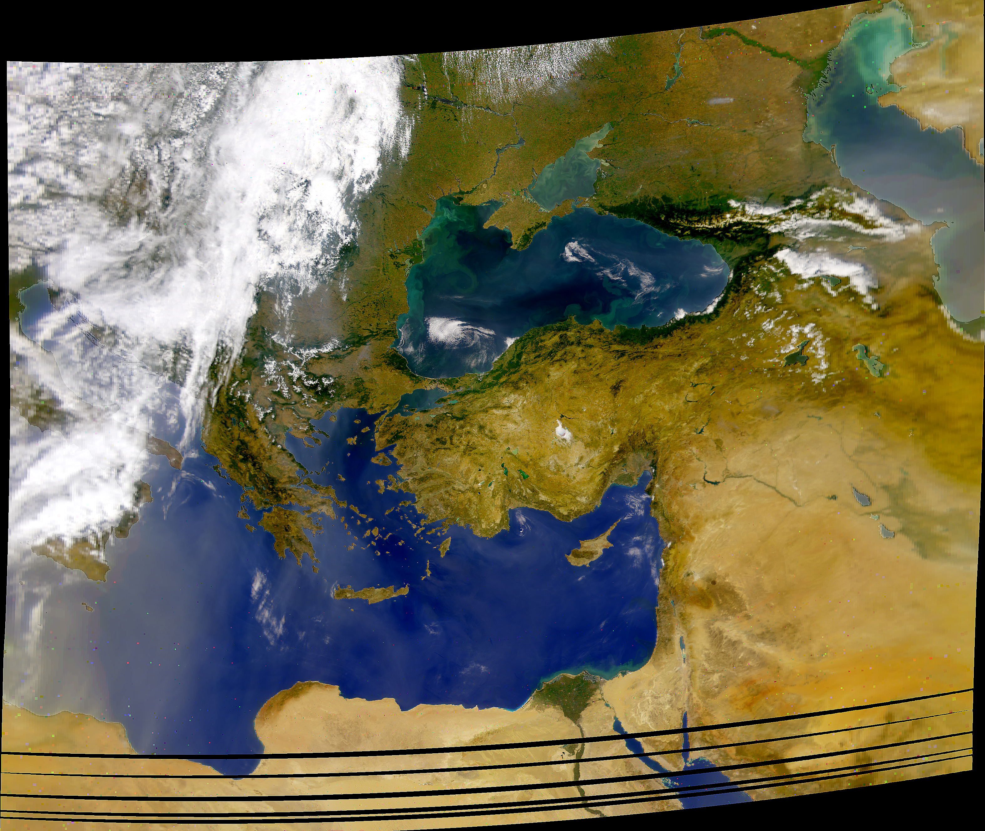 Black Sea and Eastern Mediterranean - related image preview
