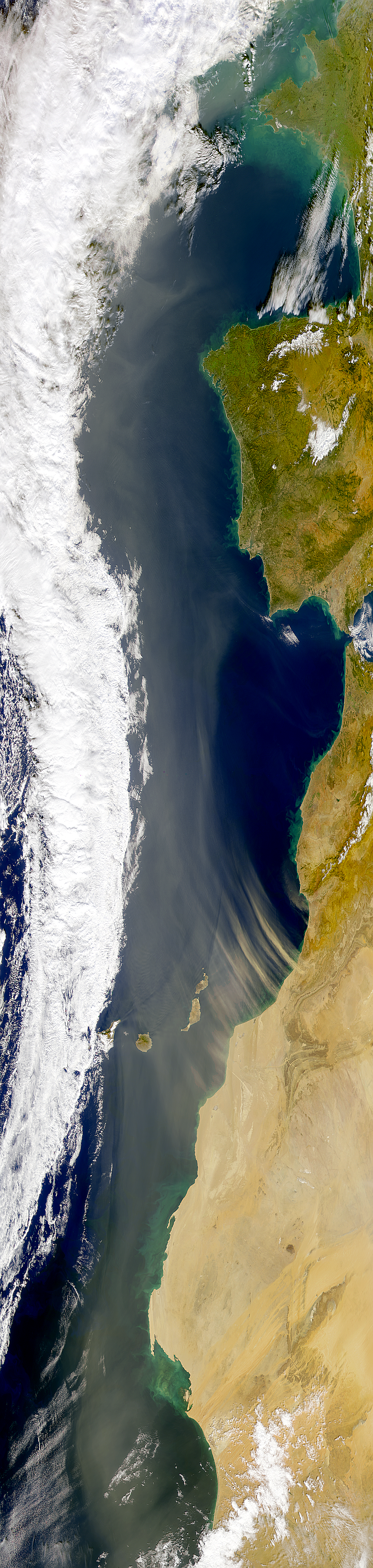 Saharan Dust Heads North - related image preview