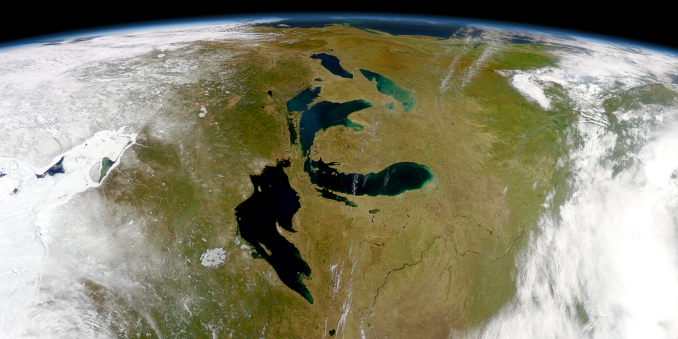 Great Lakes from SeaWiFS - related image preview